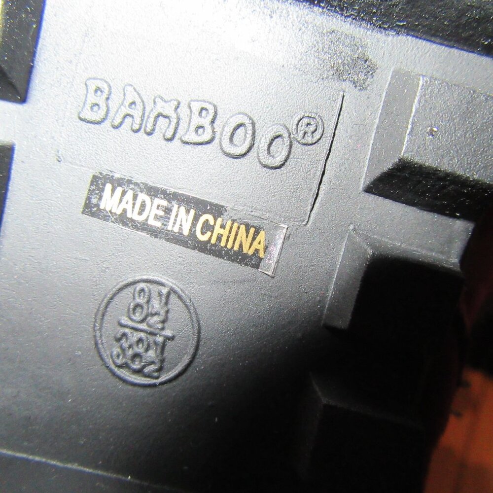 Bamboo Color Block Boots/Platform/Side Zi/Size 8.… - image 8